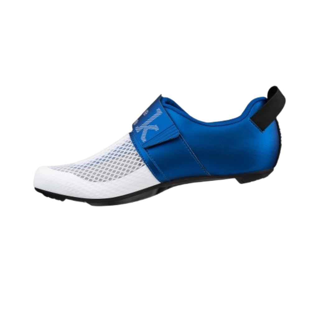 

Fizik TRANSIRO HYDRA Men s Cycling Shoes, White/Metallic Blue, Size 27.0 cm