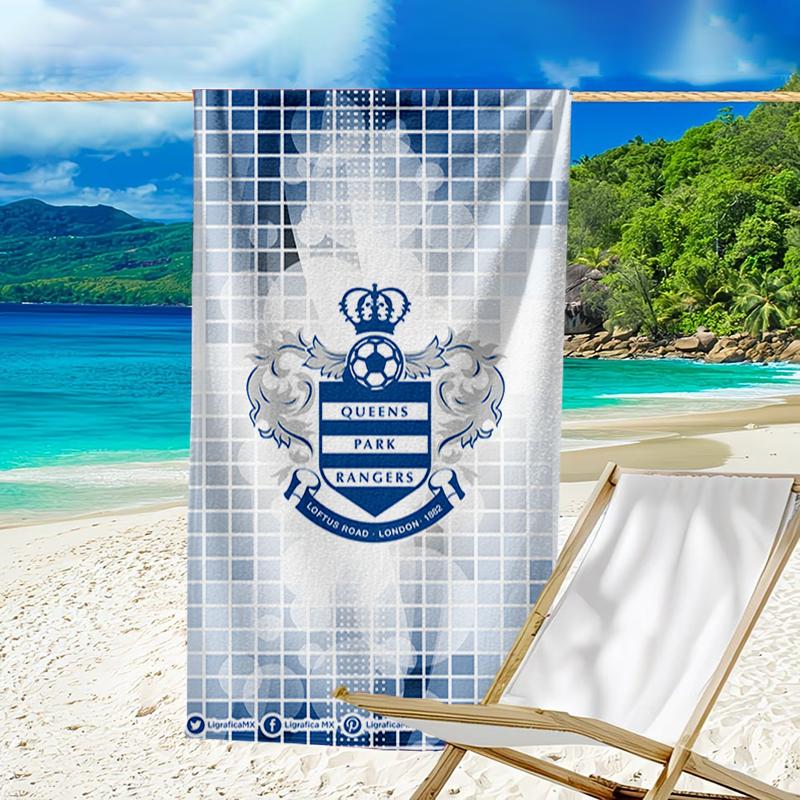 Queen's Rangers Wappen Strandtuch - Weiche, Saugfähige Mikrofaser, Leicht, Ideal für den Strand, Partys, Reisen, Camping Fanartikel