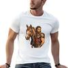 Cyber Spartan // Horse // Sparta // Spartan Warrior Spartan Blue Warrior T-Shirt Man T Shirt He