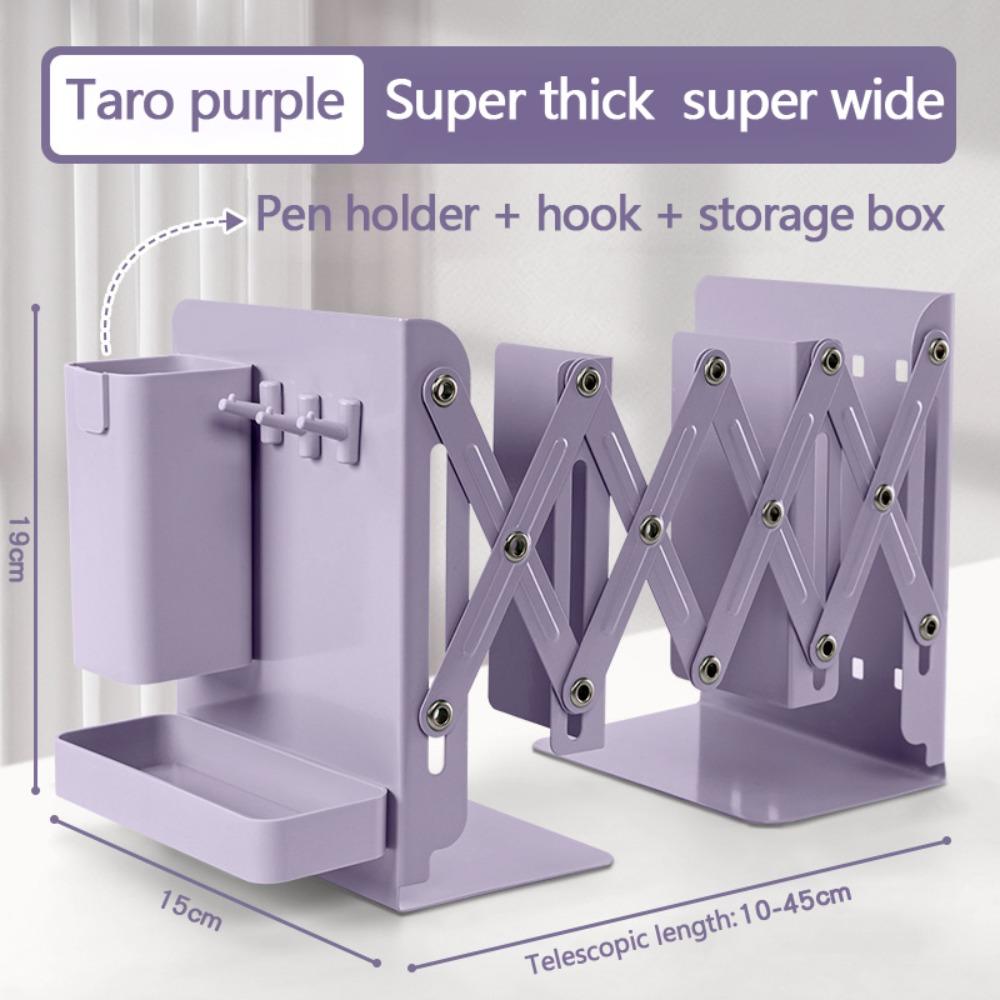 Metal File Sorter Rack Vertical Storage Display Bookshelf Modern Book Storage Rack Office