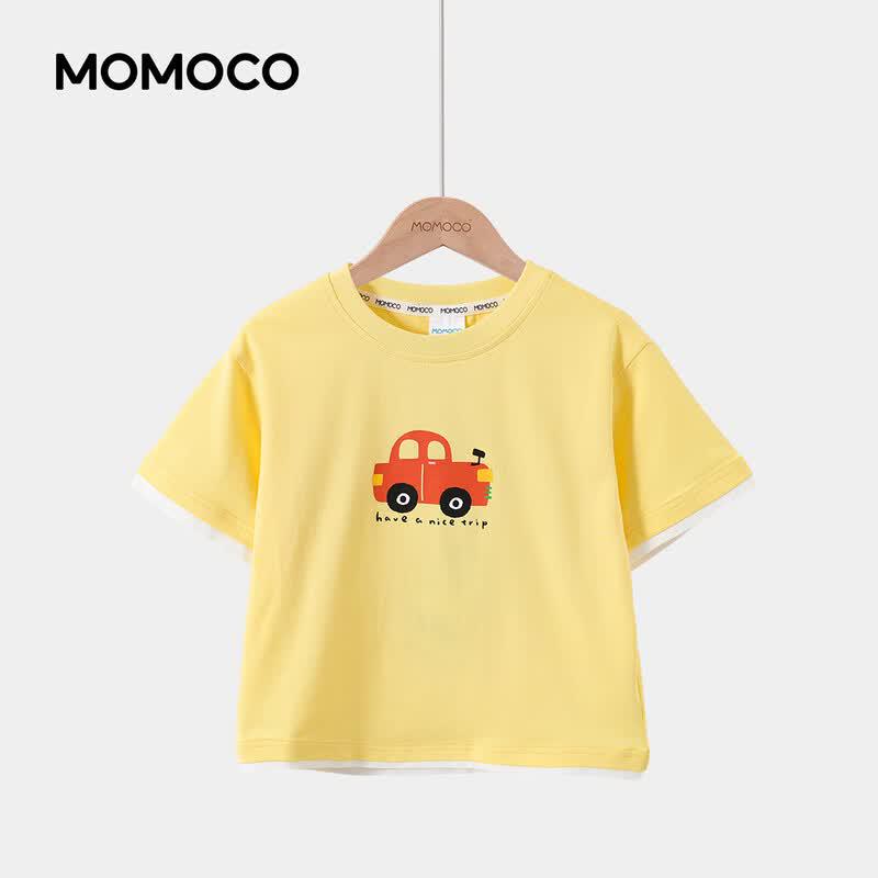 

MOMOCO Boys Summer Short Sleeve T-Shirt 140