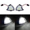 2 Stück LED-Seiten-Rückspiegel-Bodenlampe, Willkommens-Pfützen-Licht für VW Golf 5 Mk5 MkV Passat B6 Jetta Eos Golf 6 Variant