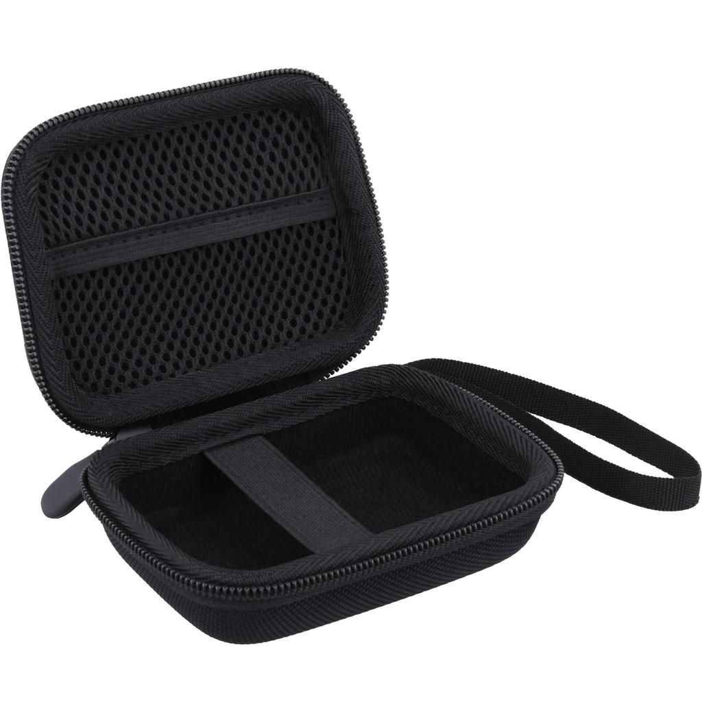 (Case Only) Kodak PIXPRO FZ55FZ45 Zoom FriendlyZoom Digital Camera Storage Case, Black (Bonus: Neck Strap) - Khanka