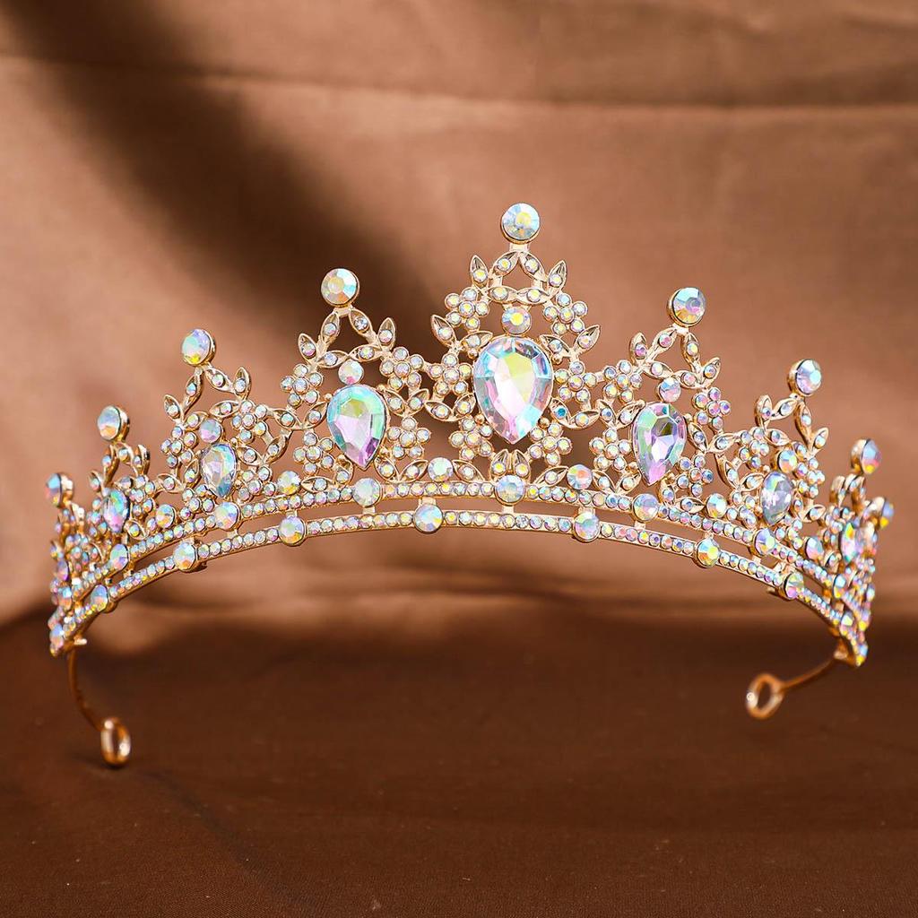 Bridal Crown Headpiece for Wedding, Birthday, Coming-of-Age Ceremony, Travel, Photography, and Dress Accessories