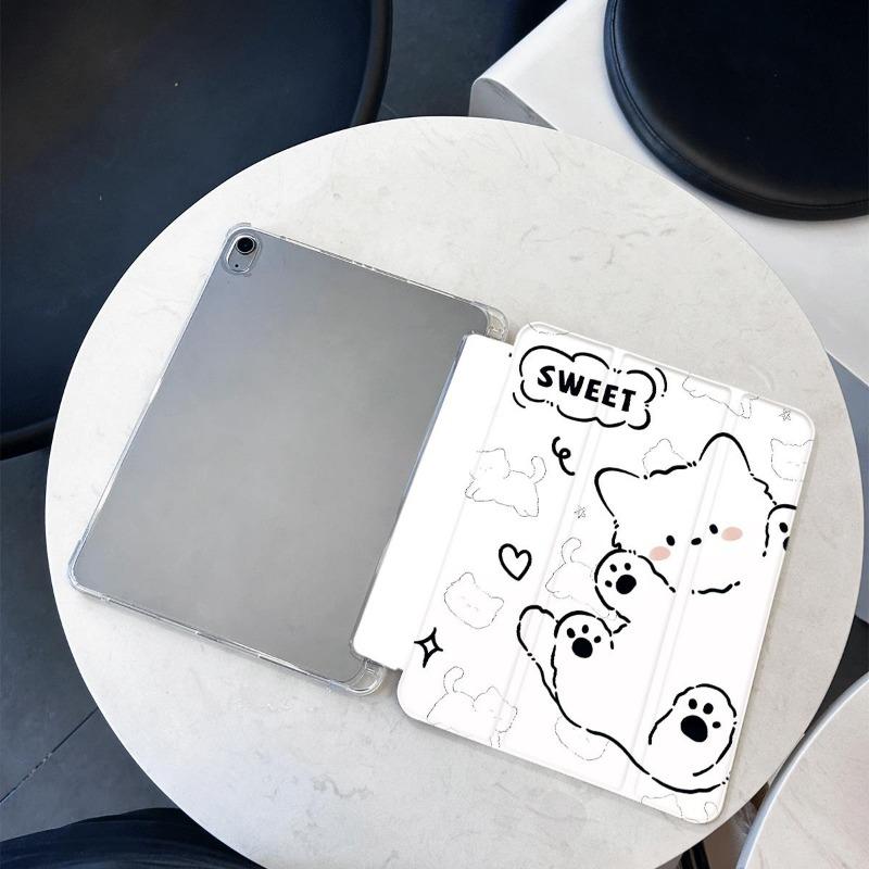 Line Cat Ipad Sleeve for IPad Air 5 Air 4 10.9 Pro 11 2nd 3rd 4th Ipad Mini6 8.3 Air 2/3 10.5 10.2 7th 8th 9th Gen 10th Funda