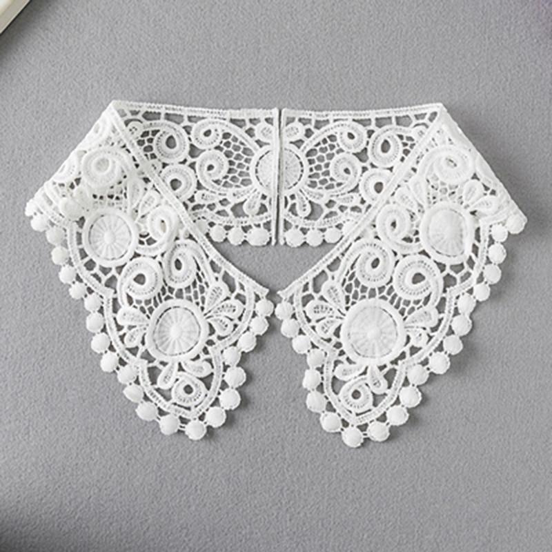 1 Pair New Versatile Lace DIY Accessories With Fake Collars And Patches For Clothing Accessories