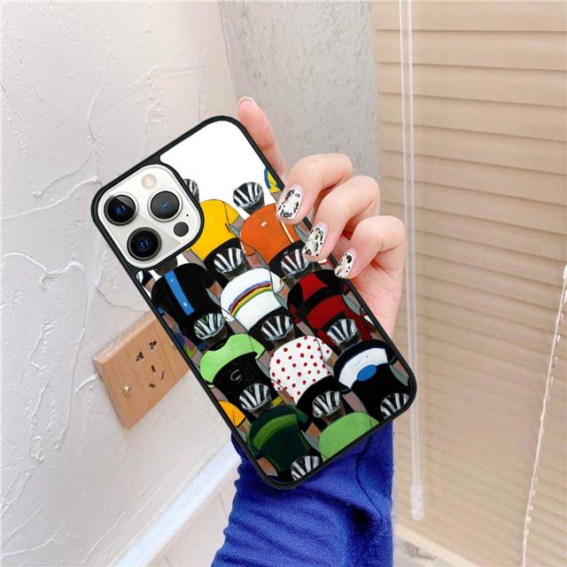 Mountain Bike Cycling Art Phone Case Cover For iPhone 5 6 7 8 Plus X XR XS SE2020 Apple 11 12 13 Mini Pro Max Galaxy S10 S20 S21