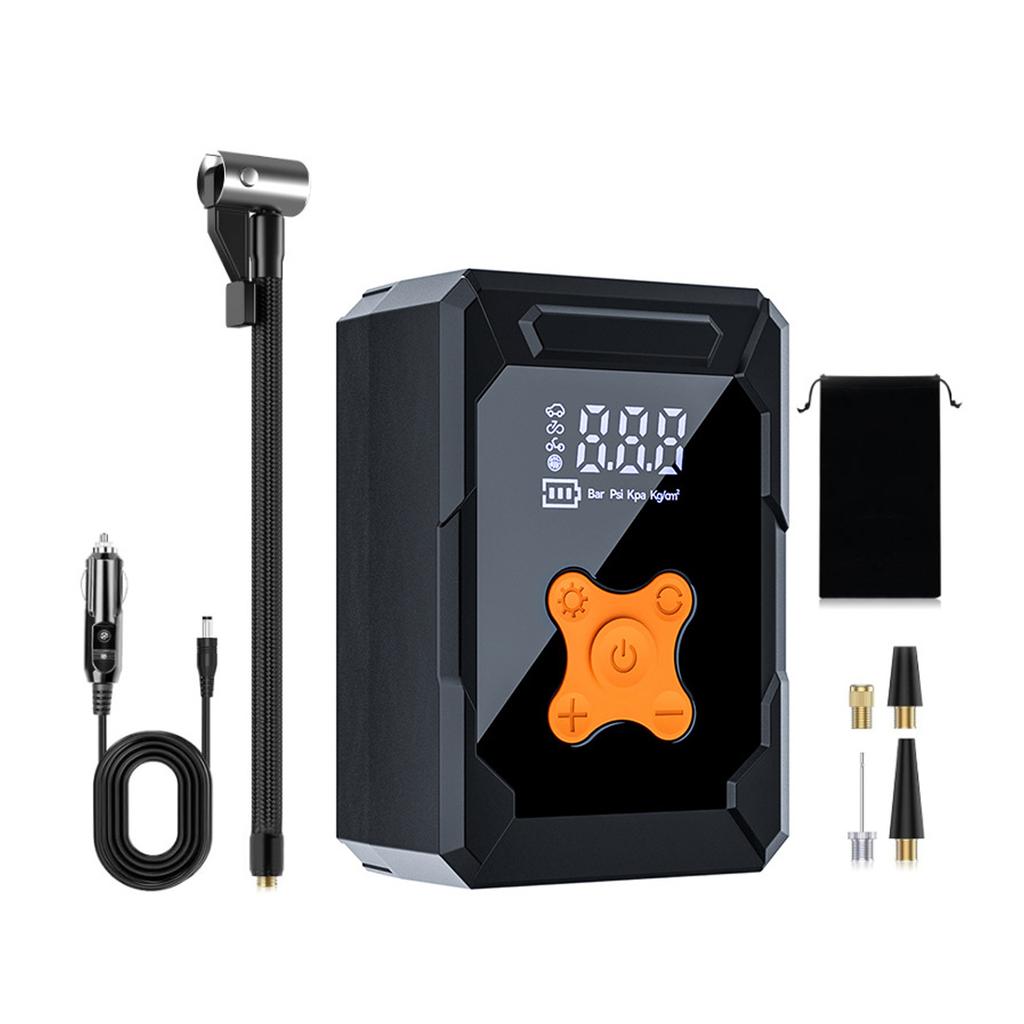 Universal Tire Inflator for Car Bike Motorcycle Ball Car Digital Air Compressor Pumps with Power Banks Function Portable