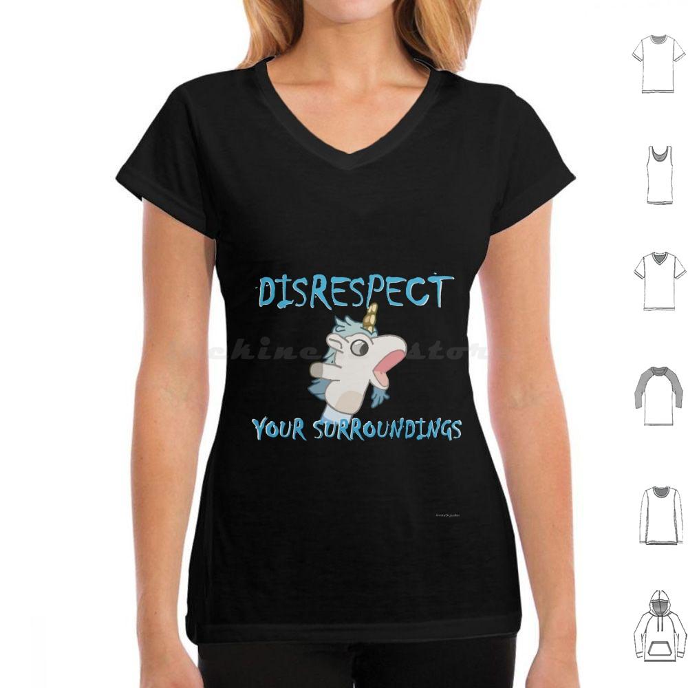 Unicorse Disrespect Your Surroundings T Shirt Big Size 100 Cotton Funny Unicorse Heeler Bandit Heeler Unicorse Heeler Kids