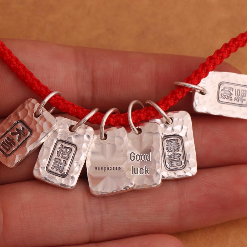 S999 Sterling Silver Smooth Drip Pendant Charm, Engravable Tag for Men, Women, Couples.