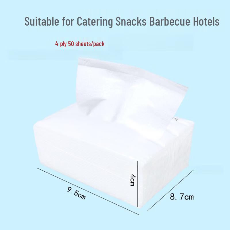 ChuyiQi Square Soft Tissue Paper, 100 Packs
