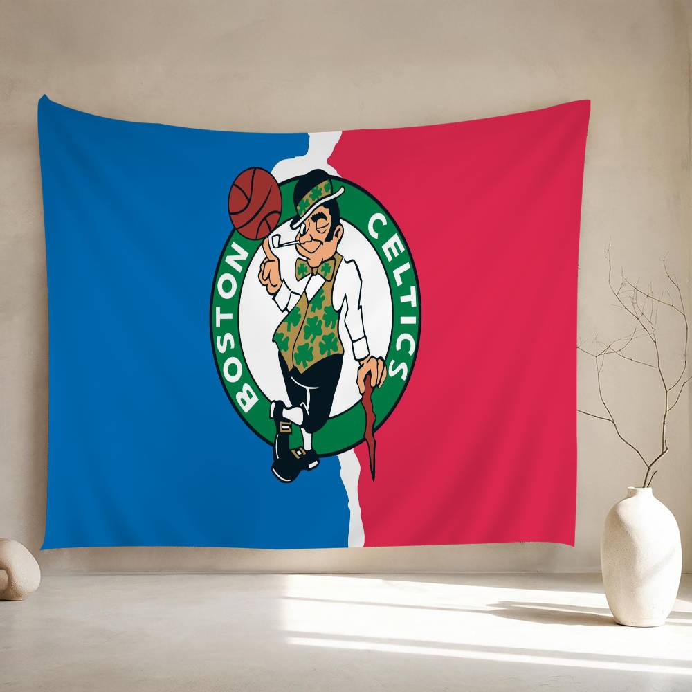 BBoston CCeltics Colorful Tapestry Wall Hanging Bohemian Wall Tapestries Mandala Wall Art Decor