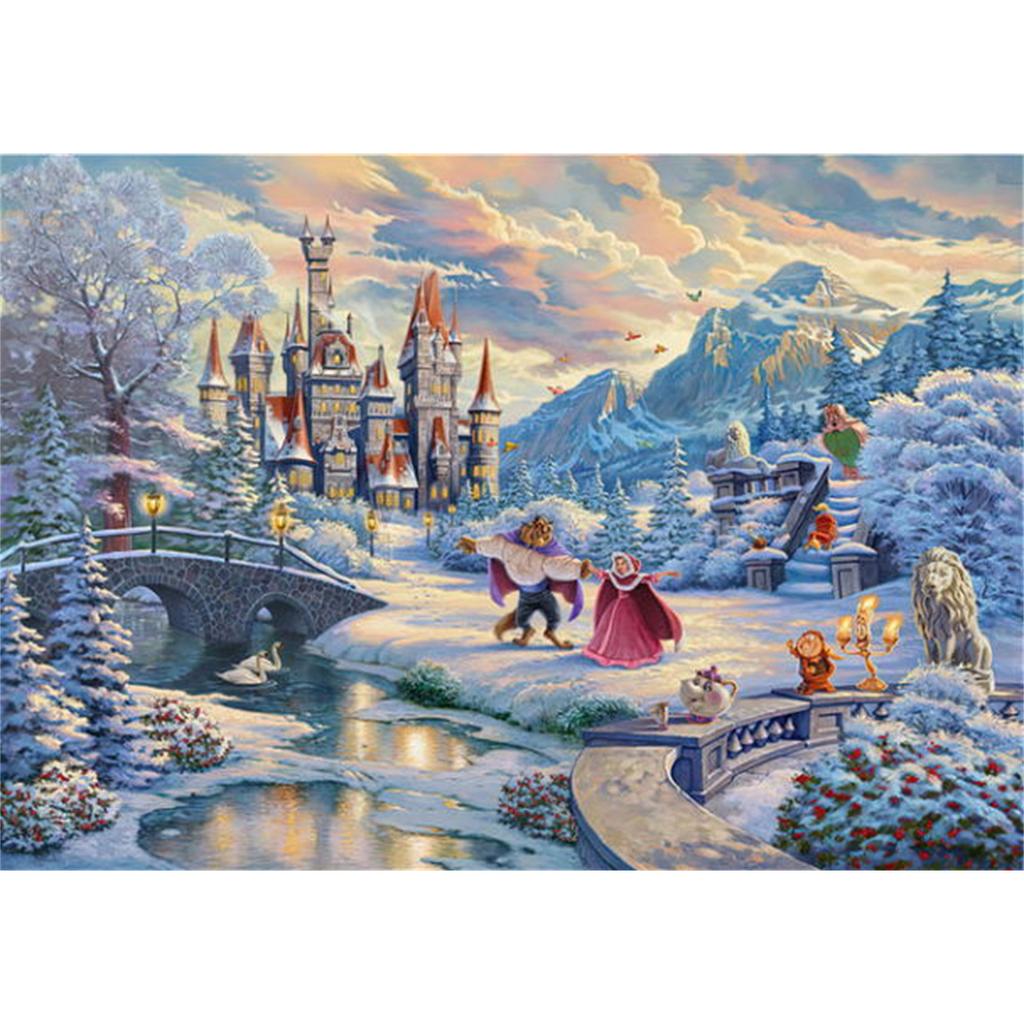 Diamond Painting Stitch Embroidery Supplies Snow White Canvas Princess Cross Stitching Kits Cartoon Decor for Home Gift