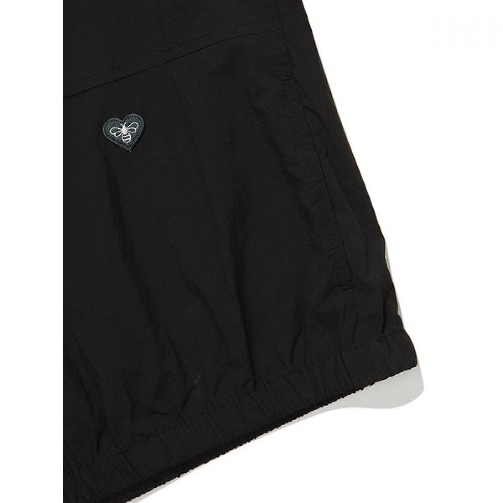 BBC EARTH Women S Anorak Half Sleeve Sailor Collar  Black 