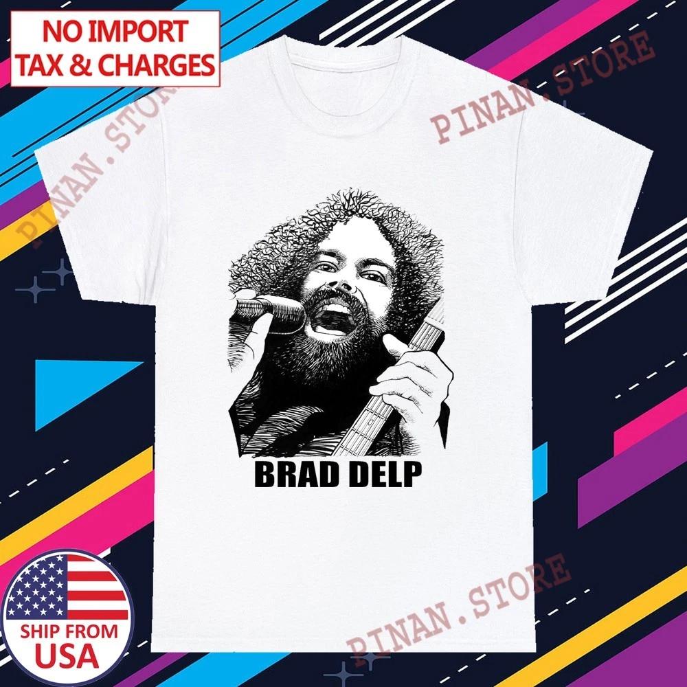 Brad Delp Boston Men s White Size S-5XL 3XL