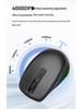 M106 USB-C Wireless RGB Mouse, Dual Mode & Rechargeable for Desktop, Laptop, and Tablet