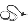 Diving Rearview Mirror 360 Degree Adjustable Rearview Mirror with Lanyard Diving AccessoryBlack