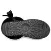 UGG Cinched Fur Mini Snow Boots Black Women's 1106909-BLK