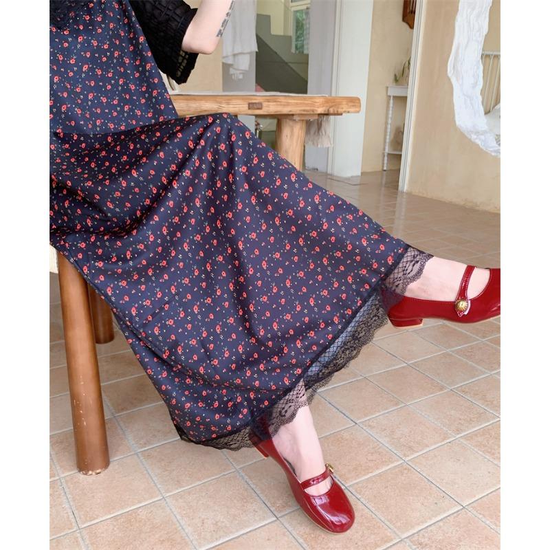 Dimanaf Women 2025 New Summer Plus Size Casual Basic Pleated Short Sleeve Oversize Polka Dot Dress Loose Long Dress