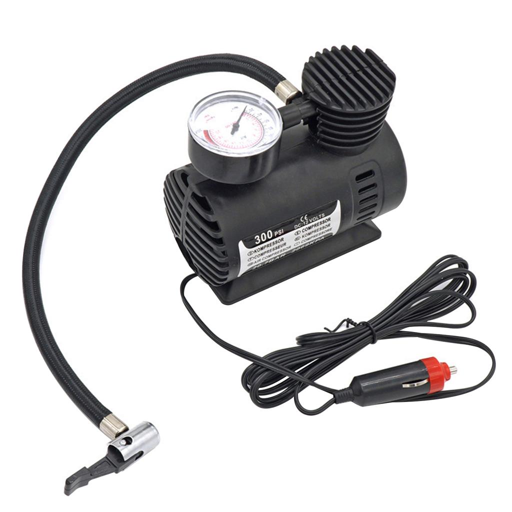 New Portable  300psi 12v Car Inflator Pump Car  Electric Tyre Pump for Emergency Needs Car Tyre Inflating