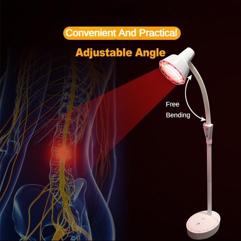 Far Infrared Physiotherapy Lamps Household Beauty Parlor Heating Floor Lamp Muscle Pain Relief Treatment Device 220V