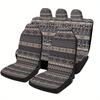 Aztec Tribal Pattern Designed Car Seat Cover Set For Most Cars, High-quality Comfortable Car Seat Protector Covers Full Set, Uni