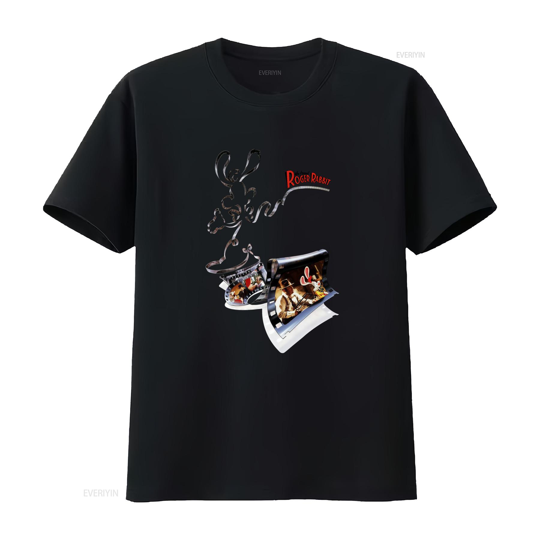 

WHO FRAMED ROGER RABBIT 1 Movie Poster T Shirt All Sizes Available in White vintage Washed homme Unisex Casual Stylish 4XL