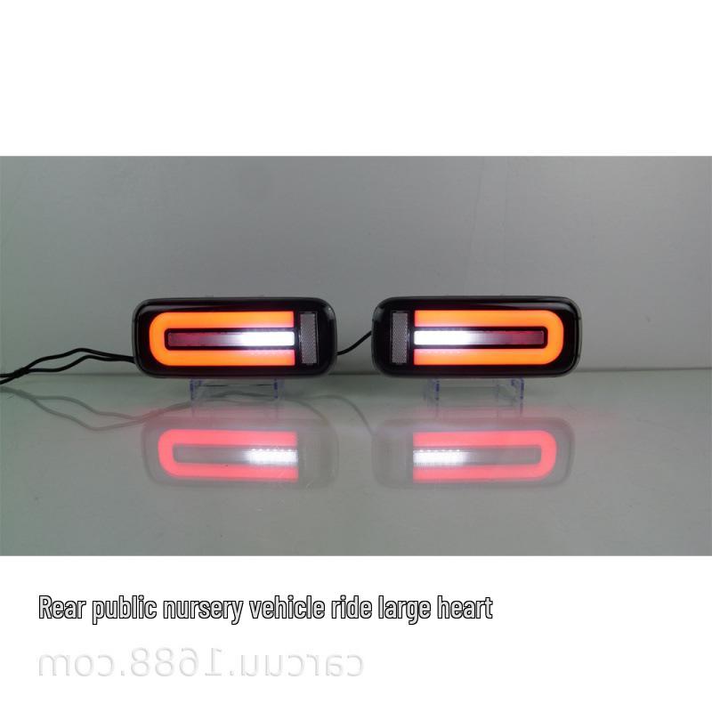 07-17 Suzuki Jimny Rücklicht: Heckstoßstange Bremslicht, Blinker, Rückfahrlicht