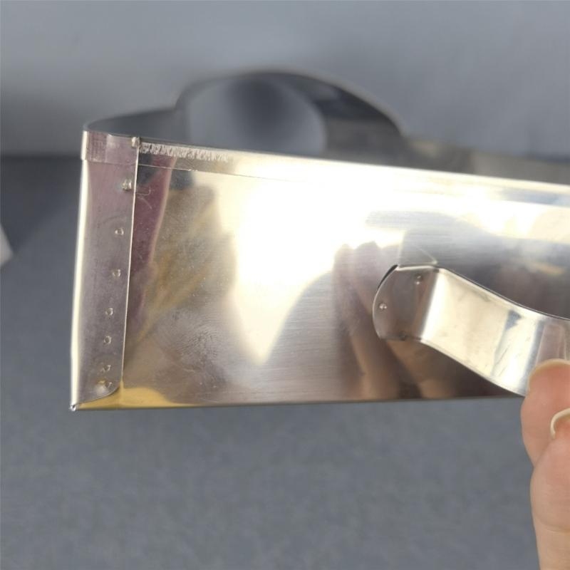 Commercial Steel Popcorns Scoops Bagger Tool For Serving Snacks Dessert Dry Good With Corrosions Resistance Features
