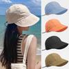 Fashion Foldable Outdoor Sun Bucket Hat for Women Girl Hats Wide Brim Bucket Summer Cover 50+ UPF Adjustable Sun Protection Caps