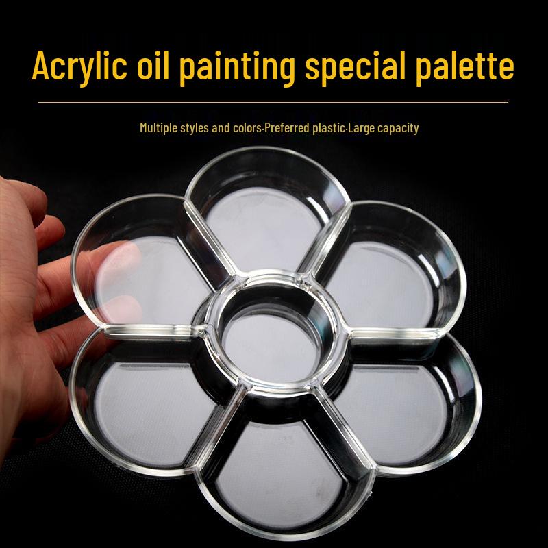 Plum Blossom Children's Art Painting Palette