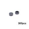 300Pcs Assemble Building Blocks Flat Tile 1x1 Round Brick 1*1 DIY Educational Tech Part fit for 98138 35380 35381 Children Toys