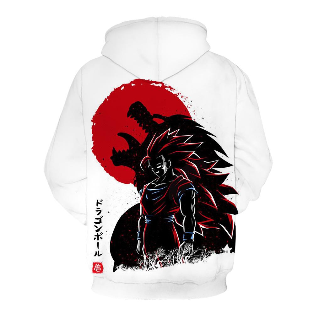 Móda pro fanoušky DRAGON BALL Grafická mikina Outdoorový sport Cosplay Pulovry Mikina s kapucí Cosplay kostým 8 barev
