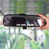 Self-Adhesive Car Mirror Stickers Vinyl Auto Mirror Stickers New Car Window Decal