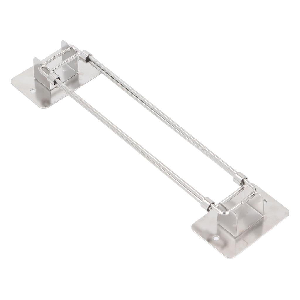 2Pcs RV Shower Corner Storage Bar Adjustable Shelf Guard Stainless Steel Rod 713in Stretchable