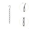Hanger Clothes Metal Chain With Foldable Storage For The Wardrobe