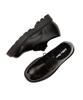 Differshoe 703 Chunky Derby Shoes 7Cm Glossy Black [Glossy]