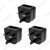 1Pc European Euro EU 2 Pin To UK 3Pin Power Socket Travel Plug Adapter Converter New