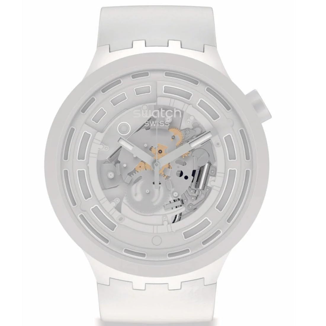 

Swatch SWATCH BIG BOLD NEXT SB03W100 Белые наручные часы