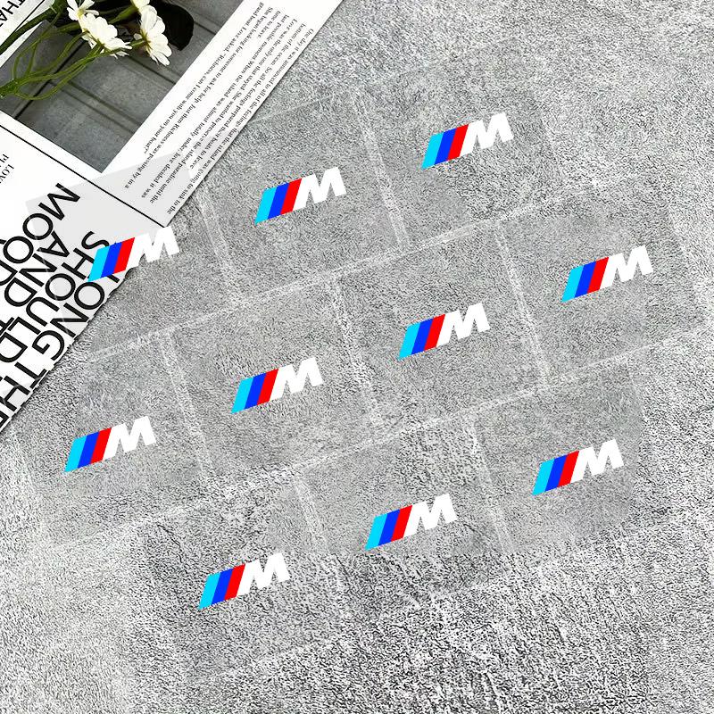 5/10pcs Car Styling Sticker Motorcycle Decor Decal For Bmw M Power Performance E30 E36 E39 E60 E70 E85 E90 E83 F20 F30 E80 M3 M5 XV1