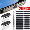 Universal Phone Dustproof Net Stickers Speaker Earphone Net Anti Dust Mesh Protection Film For iPhone 17 16 15 Port Protector