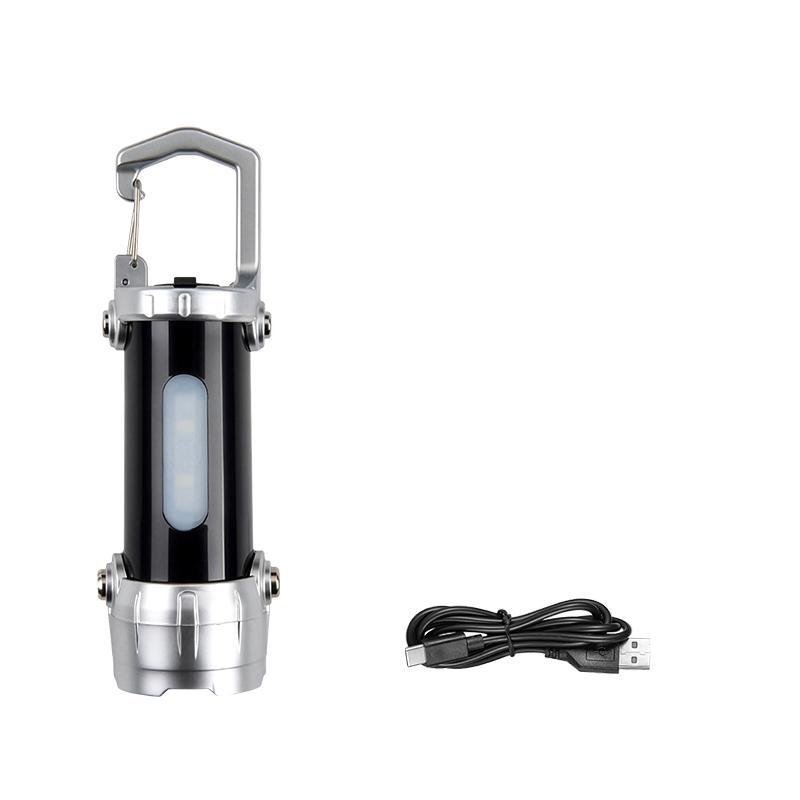 Mini LED Keychain Flashlight Multifunctional COB Work Light Keyring Practical Inspection Light Key Chain For Outdoor Activities