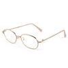 Fashion metal oval anti-blue reading glasses femininity watch mobile phone anti-fatigue high definition reading glasses men