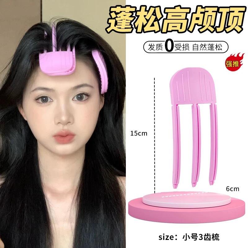 

Пластиковая расческа Wind с высоким черепом, артефакт, распушающая волосы, зажим для укладки корней волос, ленивая расческа для укладки волос, 3 зубца, 6 зубцов, шпилька для волос