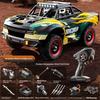 Professional Carbon Brush Rc Remote Control Car Four-Wheel Drive Off-Road High-Speed Big Foot Short Card Adult Racing Toy Car