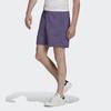 Adidas Originals Clover C Short Ft Solid Color Drawstring Sports Shorts Men Bottoms Purple HF6361