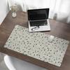 Tabletop Protective Mat with a Fashionable Leafy Plant Print 100x50 cm