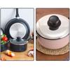 4pcs Multipurpose Pot Lid Knobs Replacements Handles Home Accessory for Kitchen Supplies Cookware Pot Lid Black