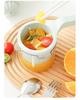 Compact Manual Juicer: Portable Fruit Squeezer & Pulp Separator