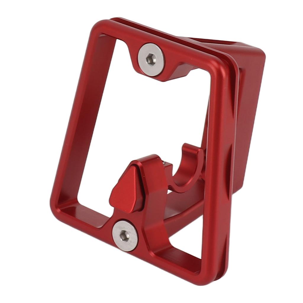 Vorderradträgerblock Aluminiumlegierung Faltrad Vorderradträgerblock Taschenhalterung Halter Klappfahrrad 3 Löcher Schweinenase